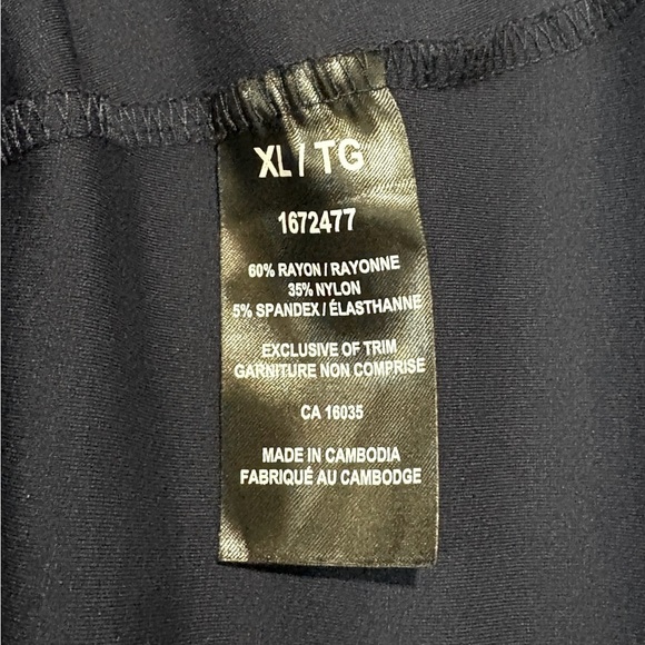 NWOT, RACHEL Rachel Roy, Navy Blue Leopard Print A-Line Dress, XL - Picture 9 of 9